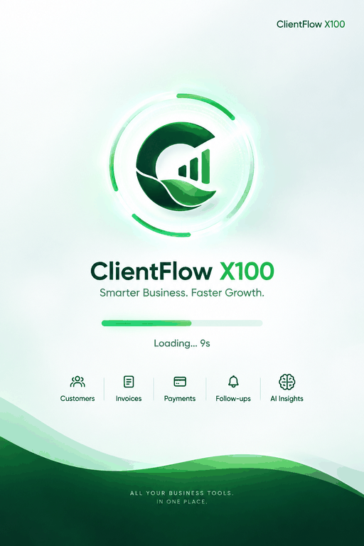 ClientFlow X100 loading